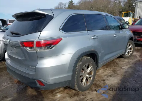 2015 Toyota Highlander Le Plus V6 z USA, uszkodzony, nr VIN 5TDBKRFH7FS073652